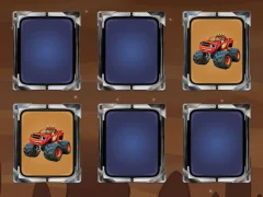 Igra Monster Trucks Memory spletu
