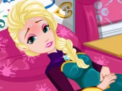 Igra Elsa Stomach Virus spletu