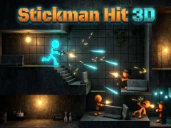 Igra Stickman Hit 3D spletu