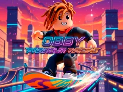 Igra Obby Parkour Racing spletu