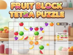 Igra Fruit Block Tetra Puzzle spletu