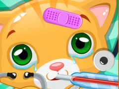 Igra Little Cat Doctor spletu