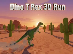 Igra Dino T Rex 3D Run spletu