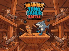 Igra Brainrot Tung Sahur Battle spletu