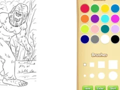 Igra Bigfoot Coloring Book spletu