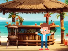 Igra Lost Island Escape spletu