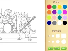 Igra Dinosaur Coloring Book For Kids spletu