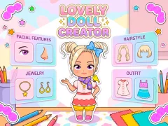 Igra Lovely Doll Creator spletu