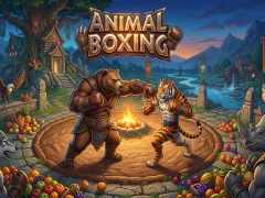 Igra Animal Boxing spletu