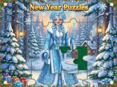Igra New Year Puzzles spletu