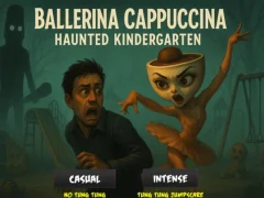 Igra Ballerina Cappuccina Haunted Kindergarten spletu