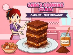 Igra Sara`s Cooking Class Caramel Nut Brownie spletu