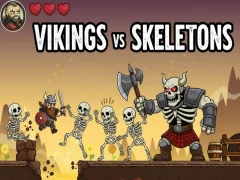 Igra Vikings Vs Skeletons spletu