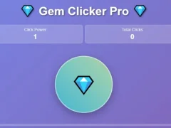 Igra Gem Clicker Pro spletu