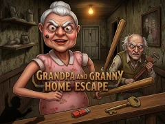 Igra Grandpa And Granny Home Escape spletu