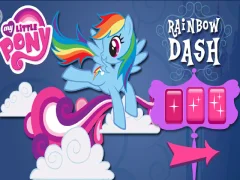 Igra Rainbow Dash's Cloud Bump spletu