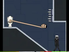Igra Skibidi Toilet Move Face spletu