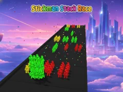 Igra Stickman Stack Race spletu