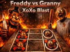 Igra Freddy vs Granny XoXo Blast spletu