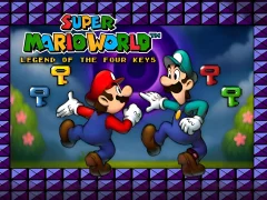 Igra Super Mario World Legend of the Four Keys spletu