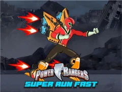 Igra Power Rangers Super Run Fast spletu