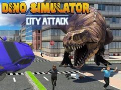 Igra Dino Simulator City Attack spletu