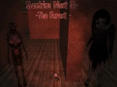 Igra Slendrina Must Die The Forest spletu