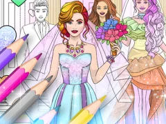 Igra Wedding Coloring Dress Up spletu