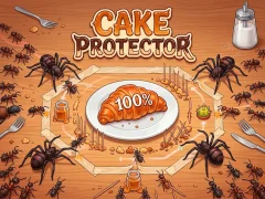 Igra Cake Protector spletu