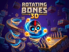 Igra Rotating Bones 3D spletu