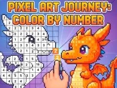 Igra Draw picture by numbers Pixel Art spletu