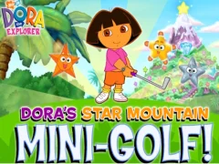 Igra Dora The explorer Dora's Star Mountain Mini-Golf spletu