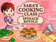 Igra Sara’s Cooking Class Spinach Rotolo spletu