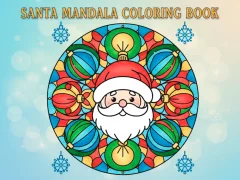 Igra Santa Mandala Coloring Book spletu