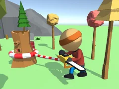 Igra Wood Man Cutter spletu
