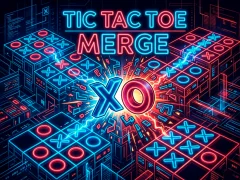 Igra Tic Tac Toe Merge spletu