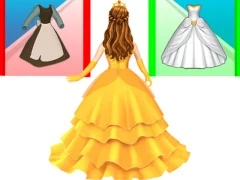Igra Princess Dress Up Run spletu