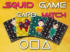 Igra Squid Game Memory Card Match spletu