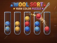 Igra Wool Sort Yarn Color Puzzle spletu