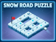 Igra Snow Road Puzzle spletu