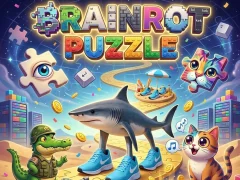Igra Brainrot Puzzle spletu