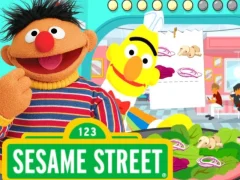 Igra 123 Sesame Street: Super Salad Diner spletu