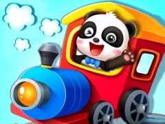 Igra Baby Panda Train Driver spletu