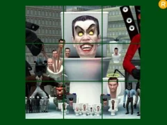 Igra Skibidi Toilet Sliding Puzzle spletu
