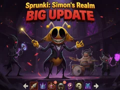 Igra Sprunki: Simon’s Realm Big Update spletu