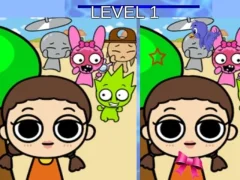 Igra Sprunki and Squid Game Difference spletu