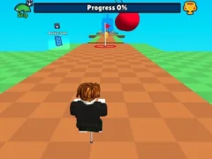 Igra Obby Pogo Parkour! spletu