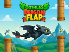 Igra Toothless Dragon Flap spletu