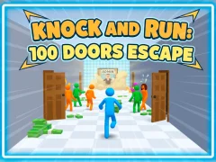 Igra Knock and Run. 100 Doors Escape spletu