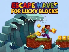 Igra Escape Waves for Lucky Blocks spletu